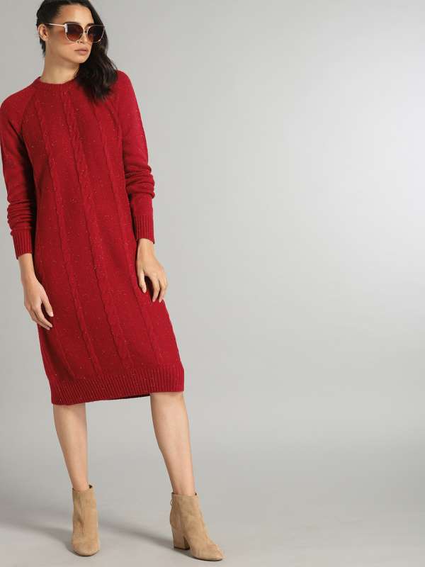 red colour dress online