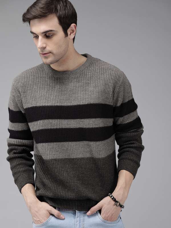 Striped Sweaters Buy Striped Sweaters online in India