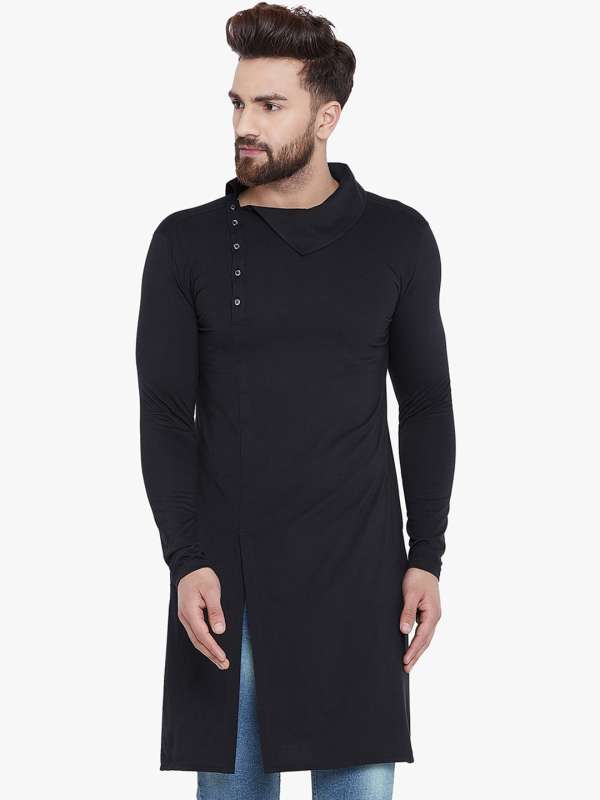 shawl neck kurta
