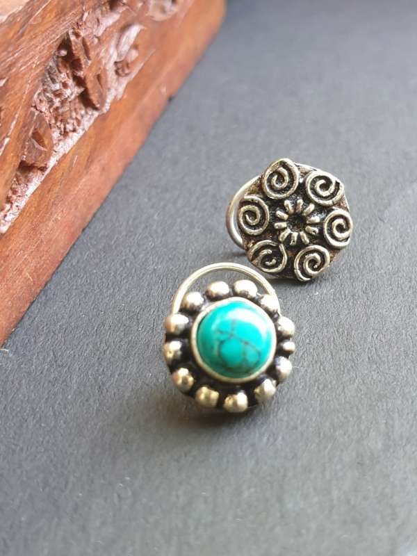 Feroza shop nose pin