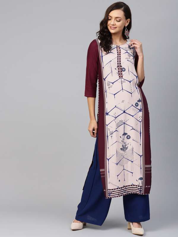 kurtas for ladies myntra