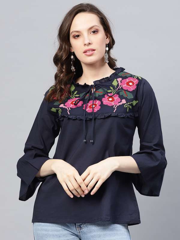 ladies top on myntra