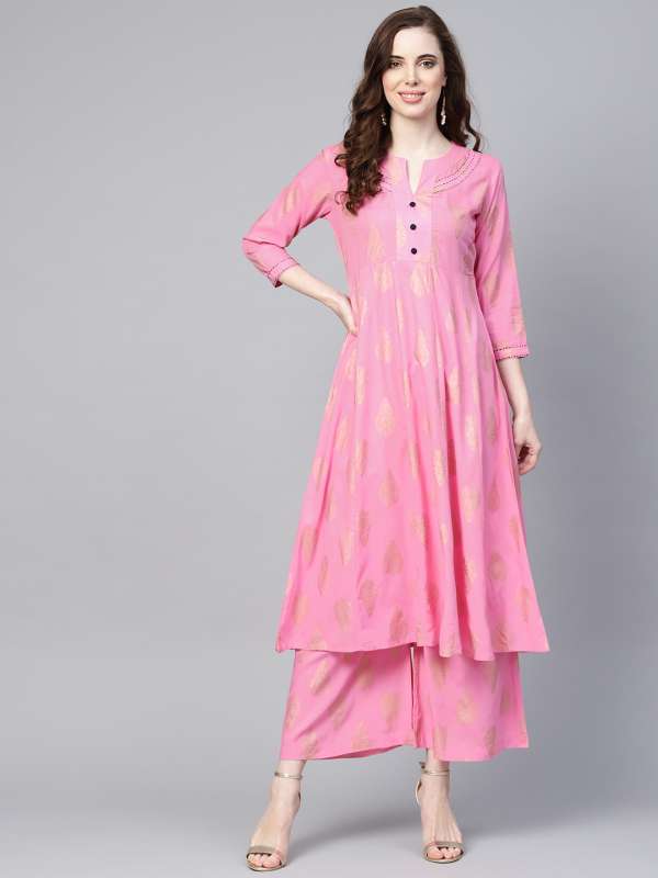 kurtis with palazzo myntra