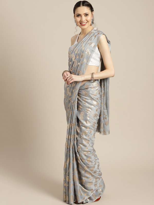 costly party wear saree