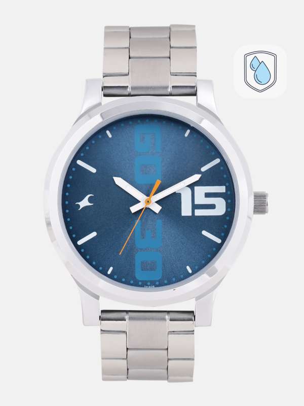 Fastrack blue dial watch discount