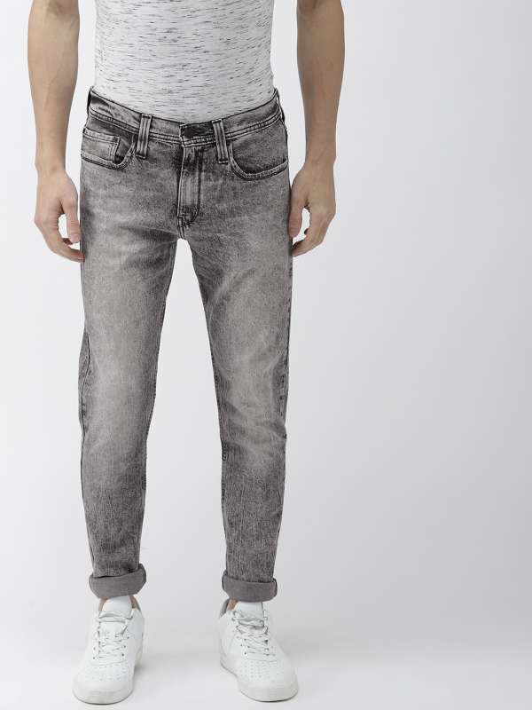 grey jeans mens myntra