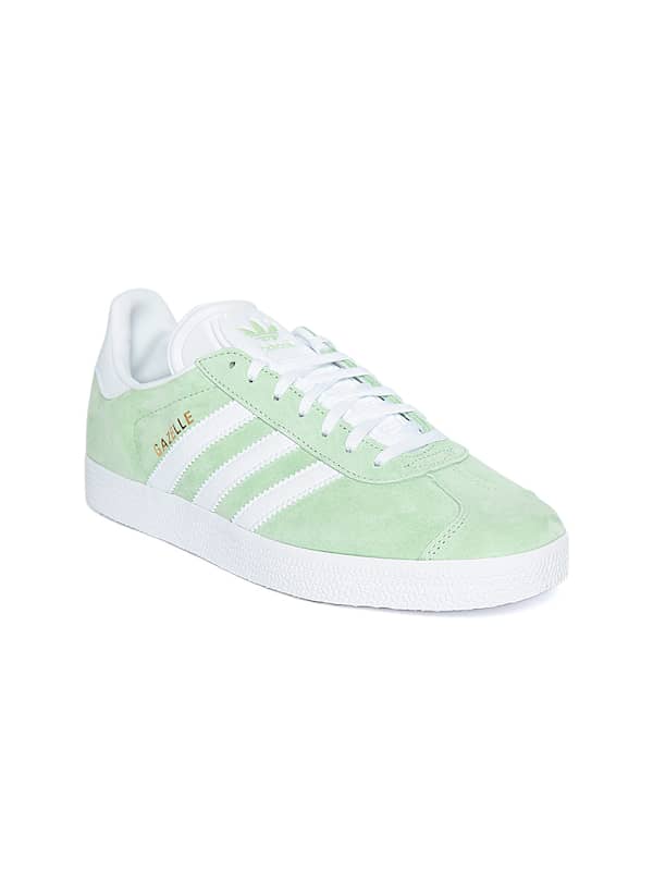 adidas green and grey shoes