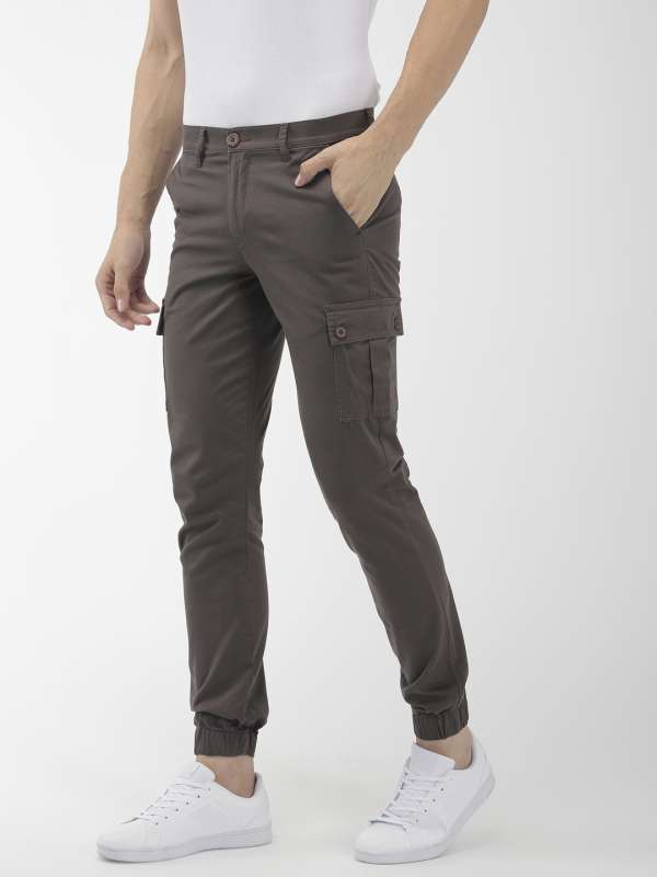 METRONAUT Slim Fit Men Cotton Blend Khaki Trousers  Buy METRONAUT Slim Fit  Men Cotton Blend Khaki Trousers Online at Best Prices in India   Flipkartcom