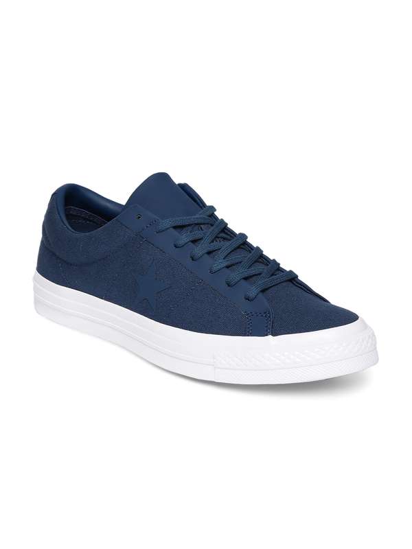 blue converse shoes for men