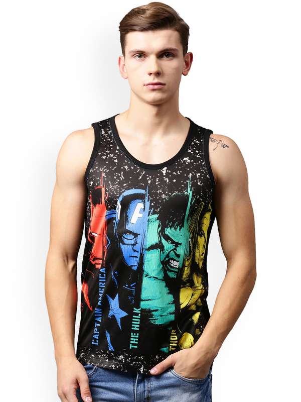 Avengers sleeveless shirt store