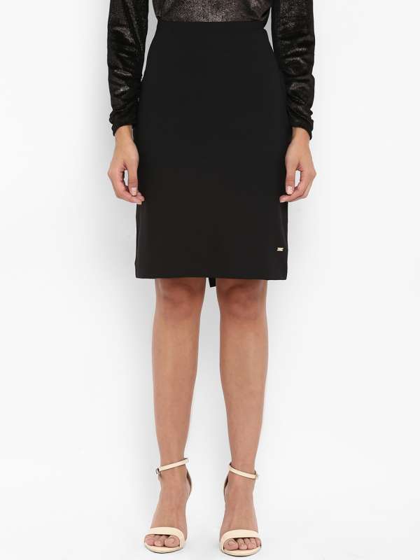 Park Avenue Black Skirts Buy Park Avenue Black Skirts online in