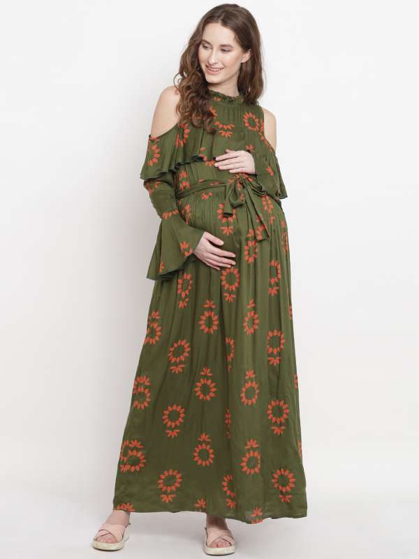 maternity dresses myntra