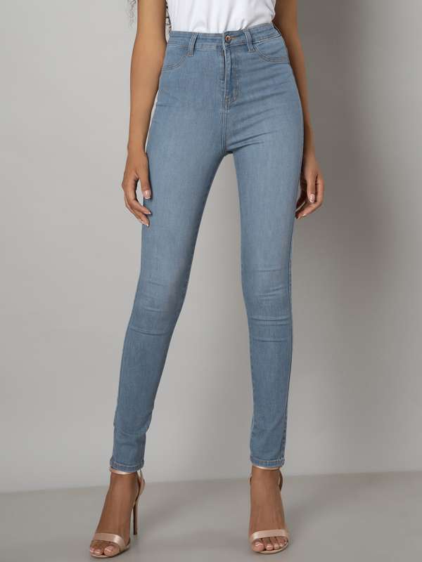 Faballey high waist jeans top
