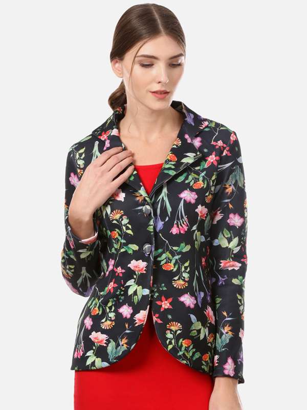 womens blazer myntra