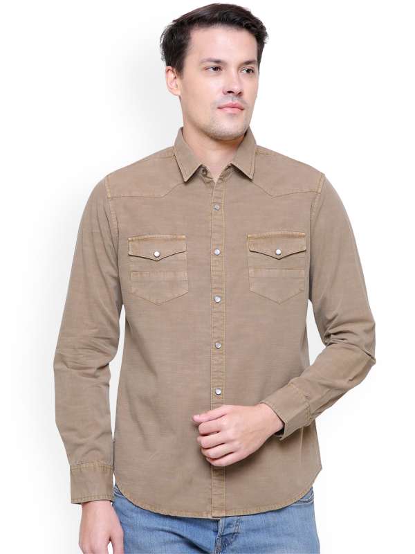 Khaki Jeans Shirts Tshirts Buy Khaki Jeans Shirts Tshirts online in India