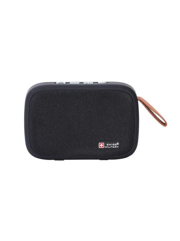 Swiss outlet military speakers