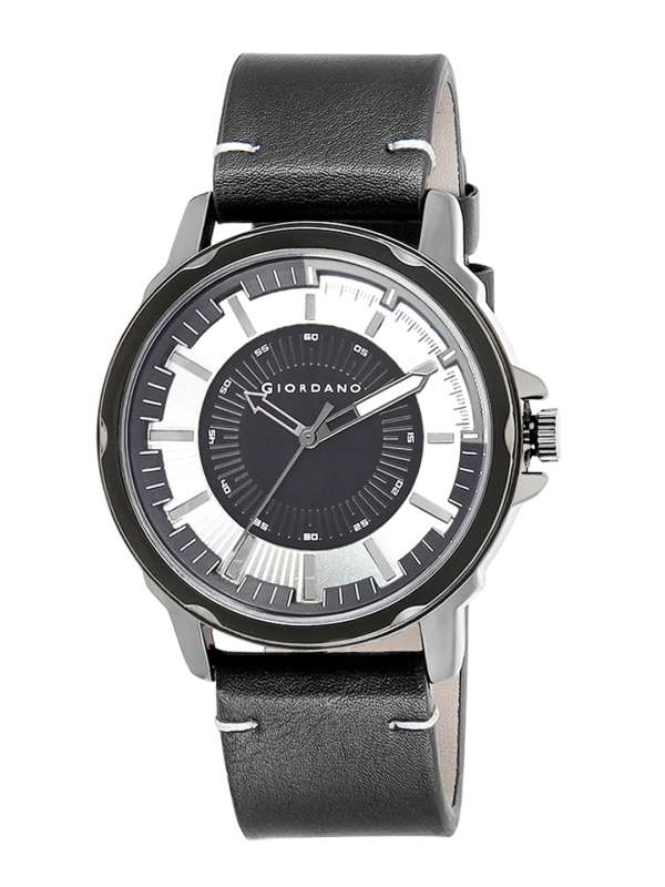 Giordano analog black dial men's top watch