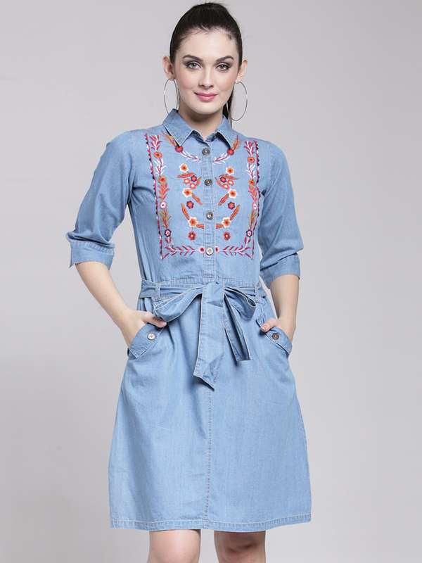 Women Apparel Denim Jeans Shirts - Buy 