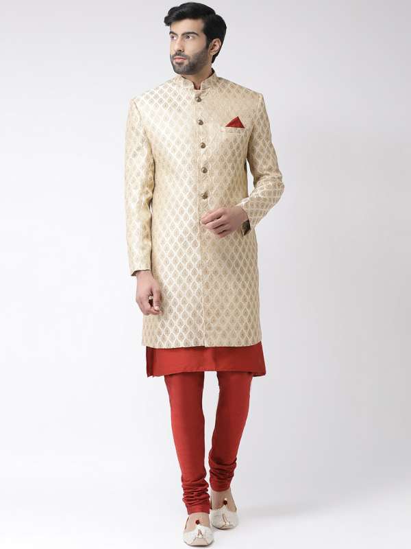 plain sherwani for mens