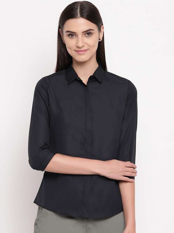 formal shirts for women myntra