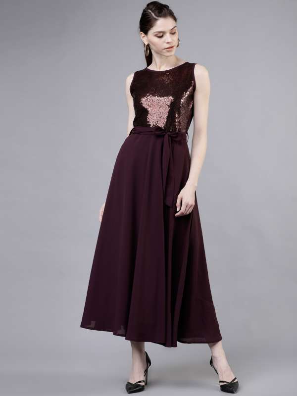Tokyo talkies maxi dresses on myntra 2025