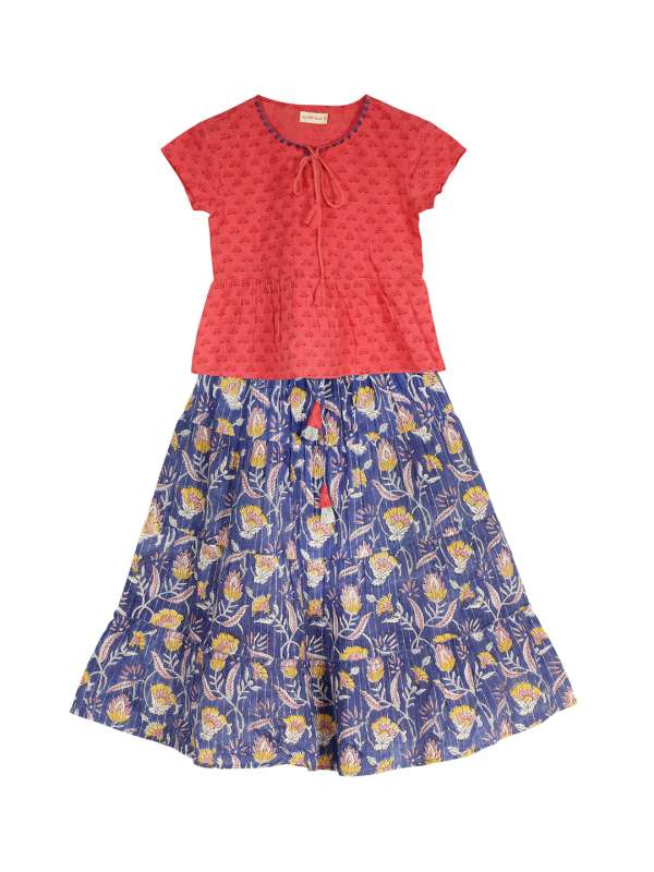 baby lehenga top