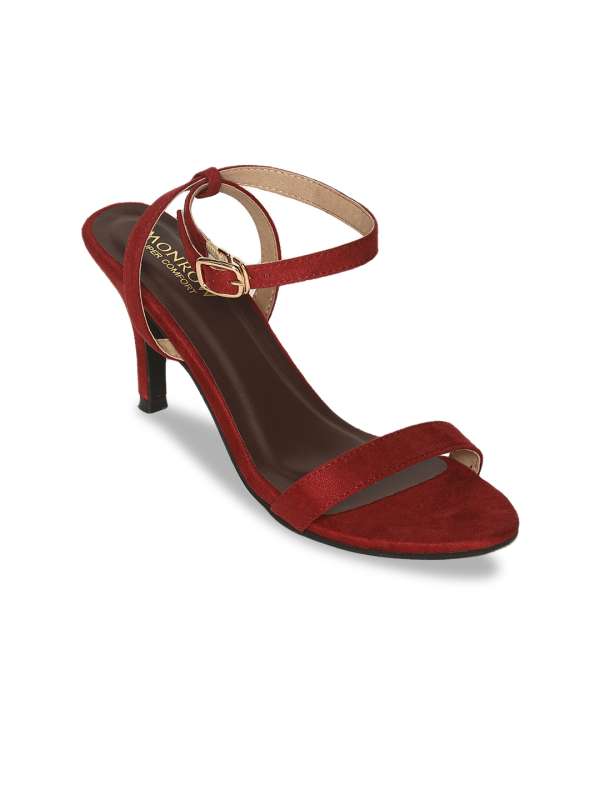 red heels myntra
