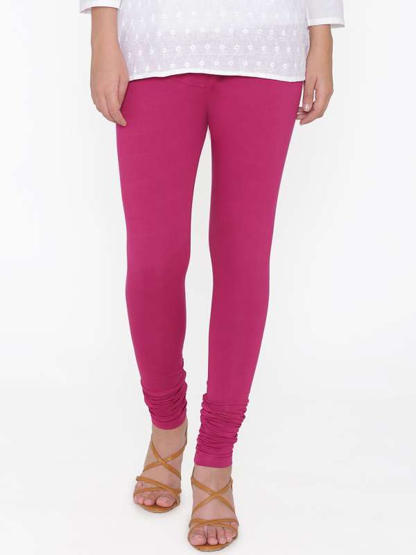 Buy online Pink Cotton Leggings from Capris & Leggings for Women by  Sayonara for ₹399 at 40% off