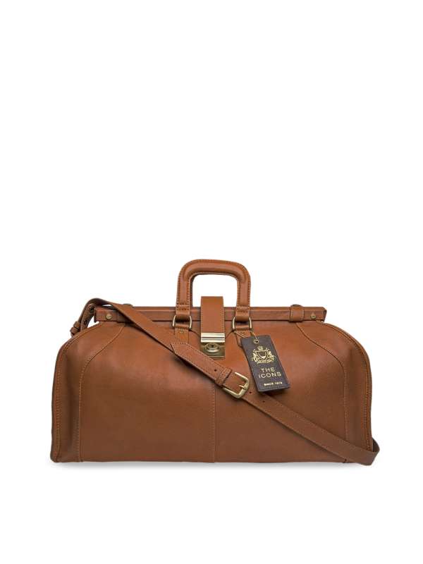 leather duffle bag mens india