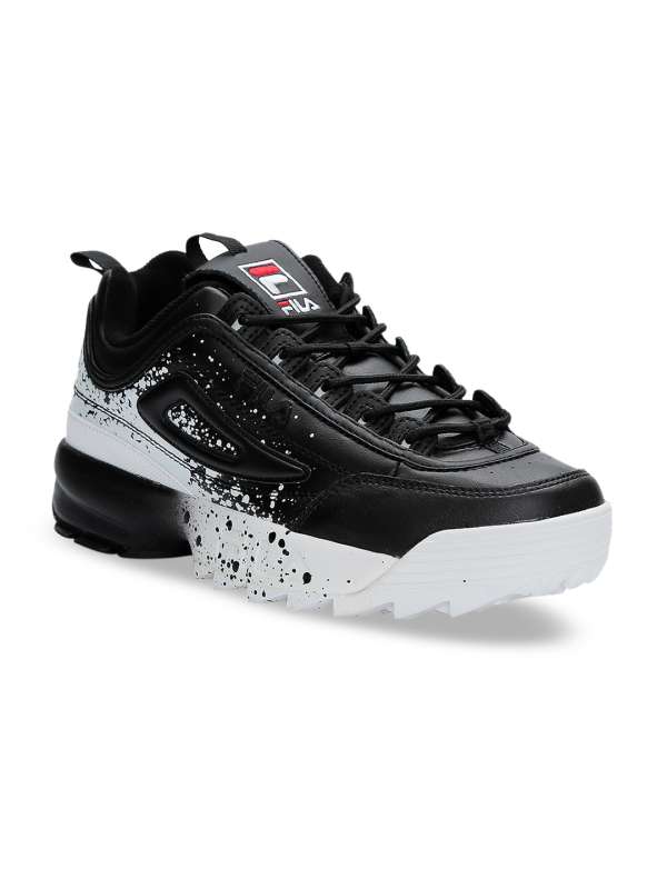 Black Fila Sneakers