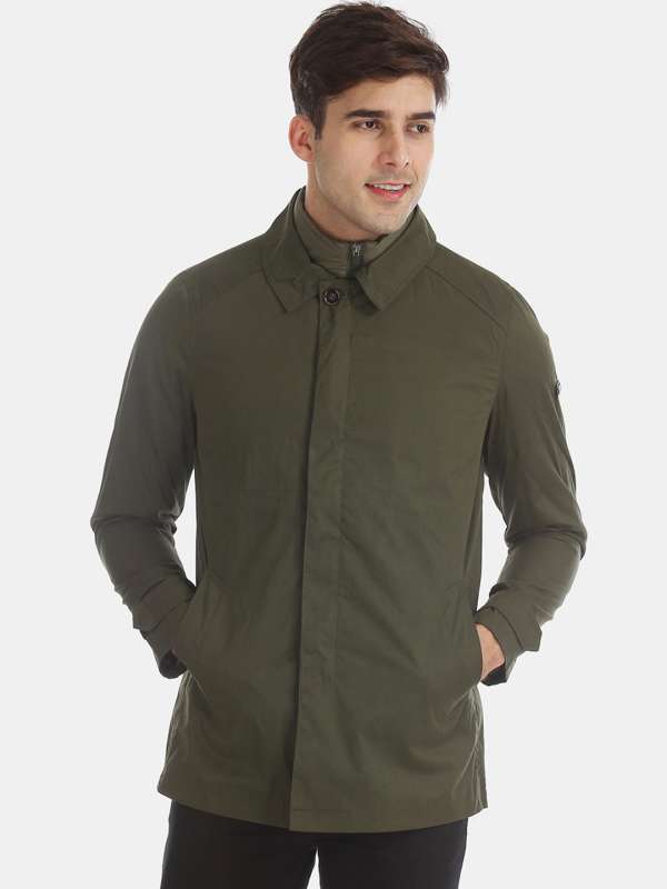 arrow sport full sleeve solid men's jacket