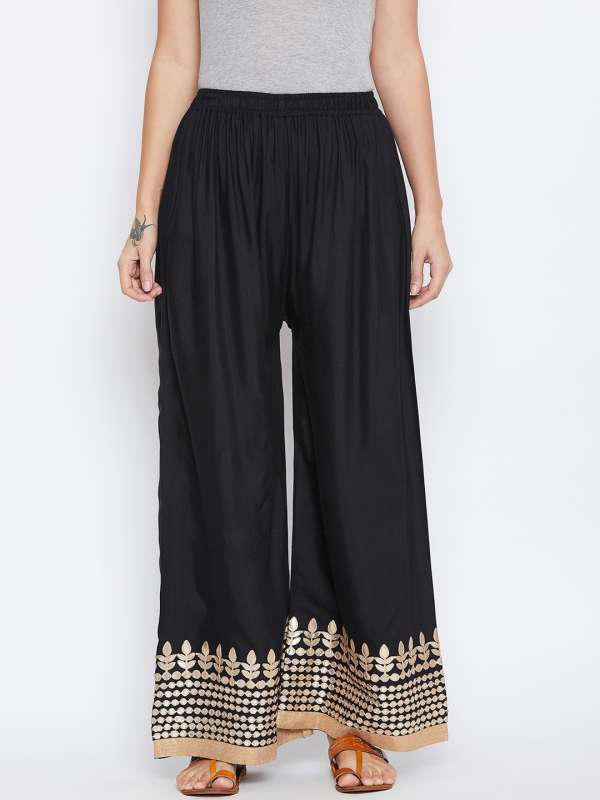 palazzo pants online myntra