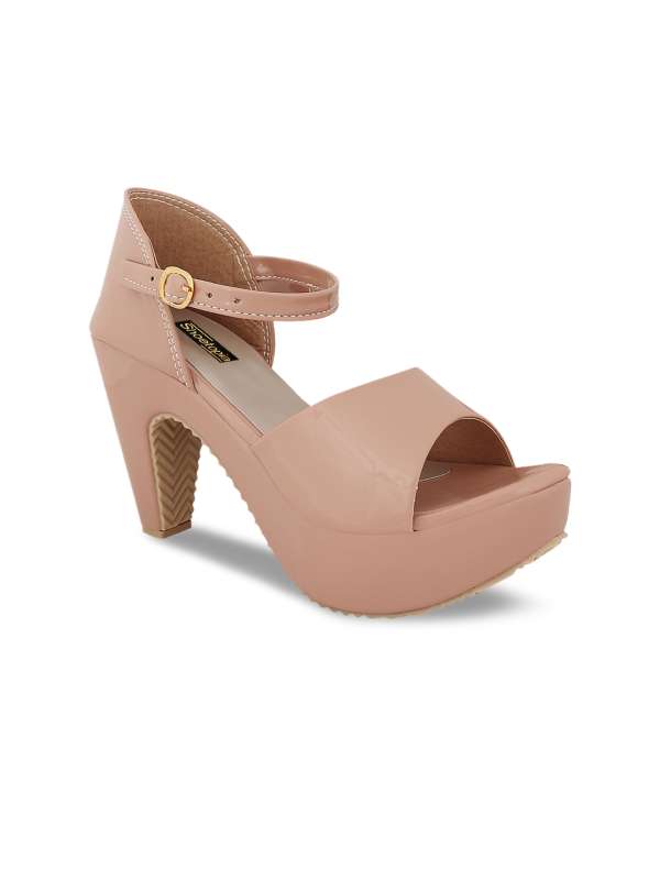 myntra platform heels