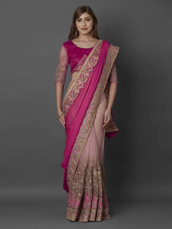 party wear half saree online shopping
