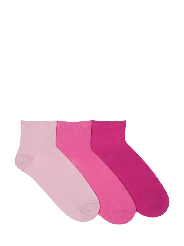 Pink Socks - Buy Pink Socks online in India
