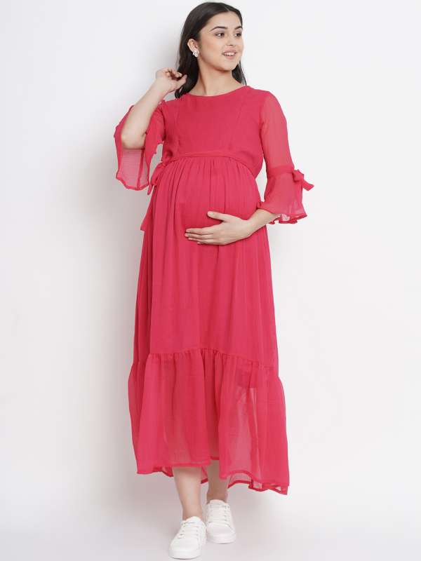 maternity dresses myntra