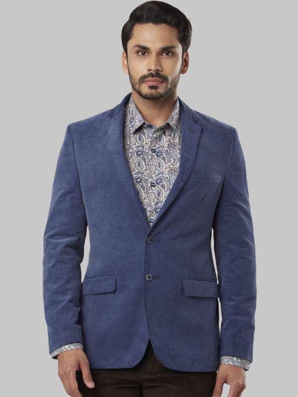Raymond velvet blazer online