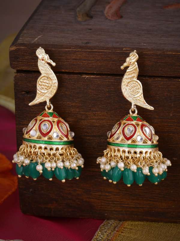 Copper jhumkas top