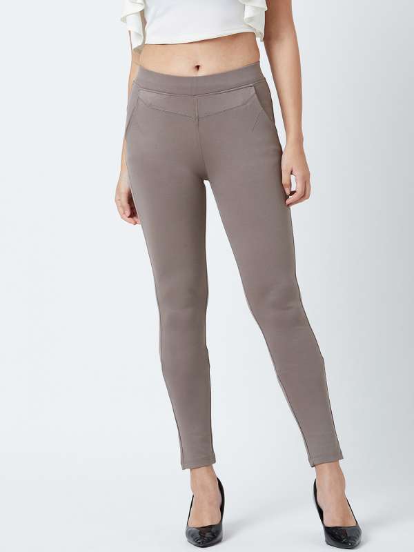 grey jeggings online