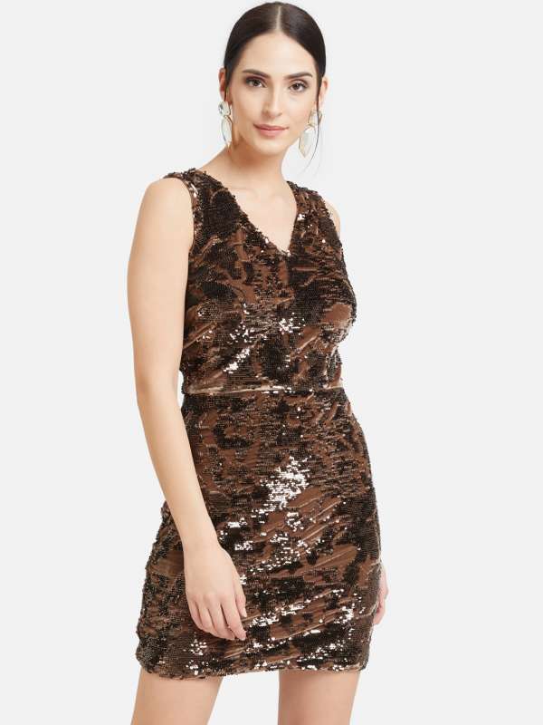 sequin dress myntra