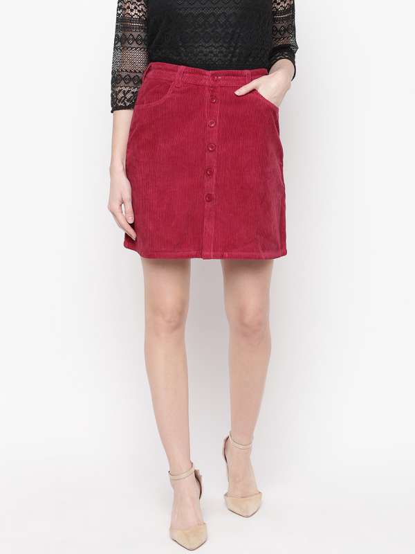 Velvet Skirt - Buy Trendy Velvet Skirt 