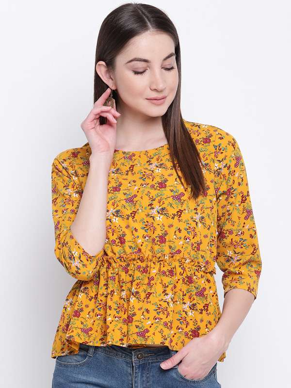 myntra party wear tops