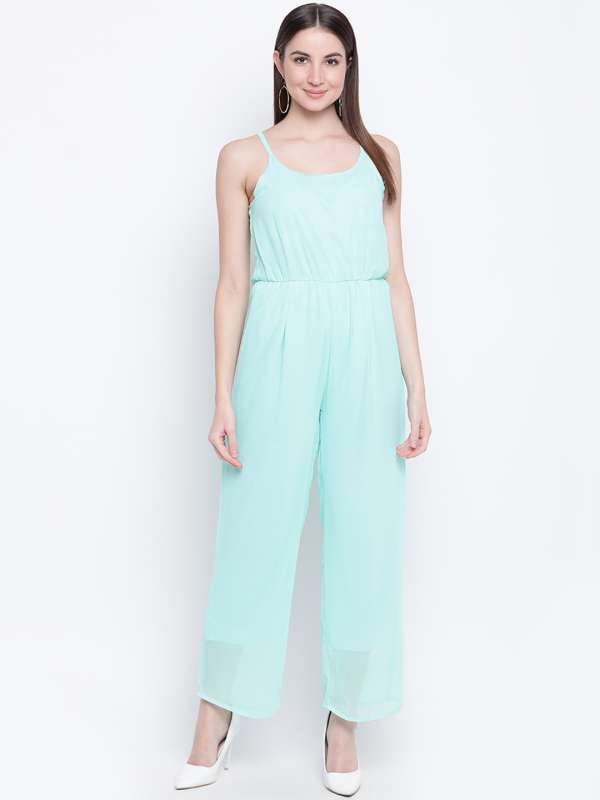 turquoise blue jumpsuit