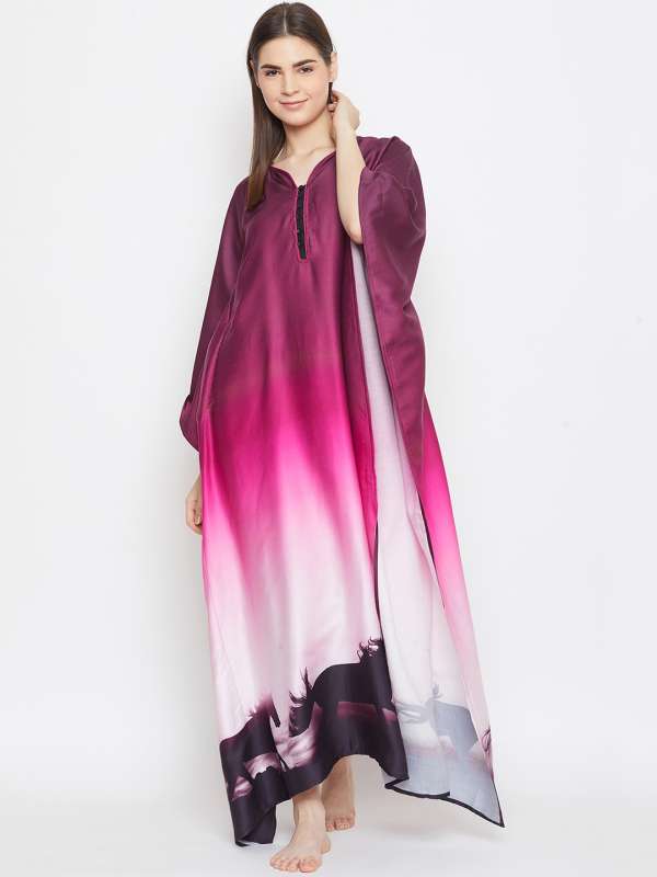 myntra kaftan nighty