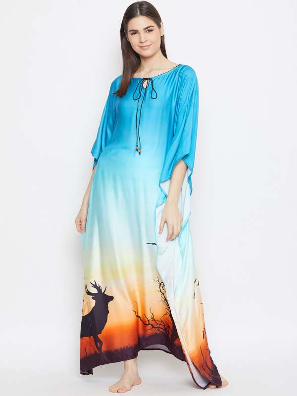 myntra kaftan nighty