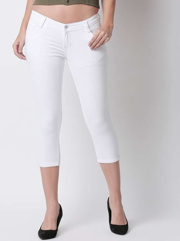Three Fourth Jeans For Women - Buy 