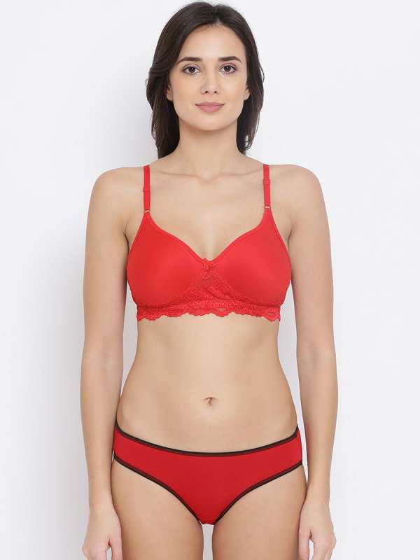 Buy Red Lingerie Set Online In India -  India