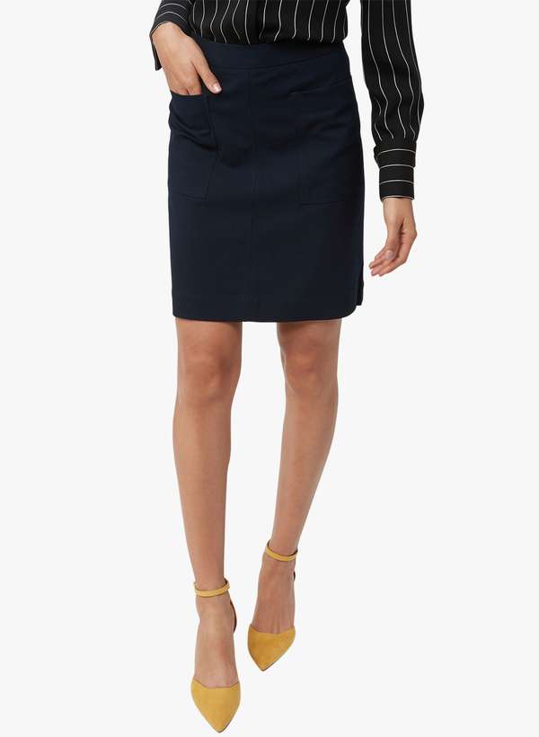 navy skirt next