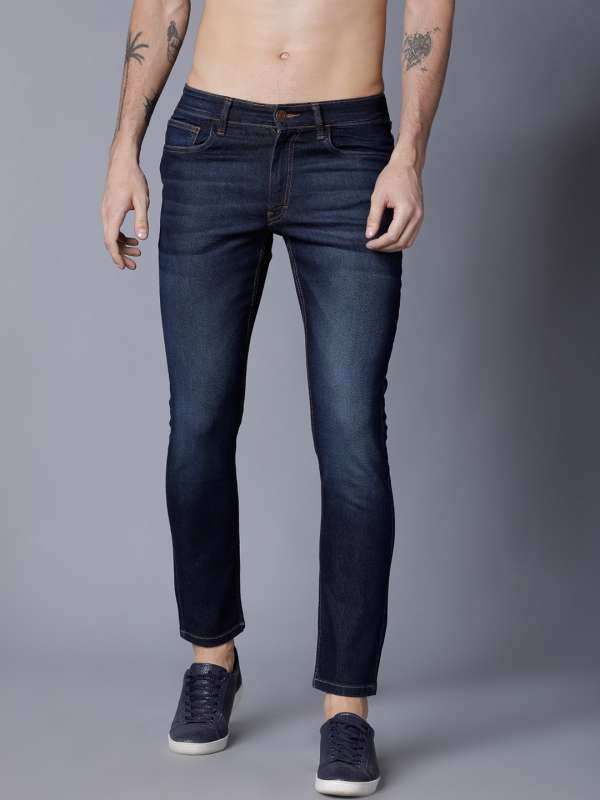 Men Light Blue Jeans - Buy Men Light Blue Jeans online in India