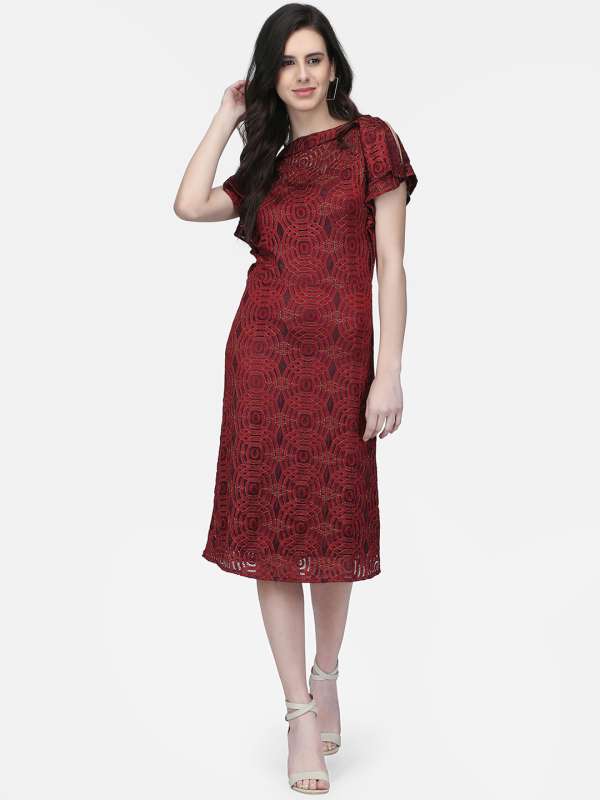 Decent Dresses Knee Length